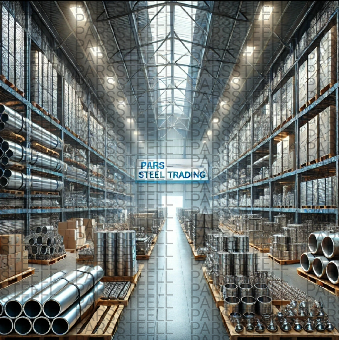 فروش و تأمین لوله، اتصالات، ورق، شیرآلات استیل با بازرگانی پارس استیل